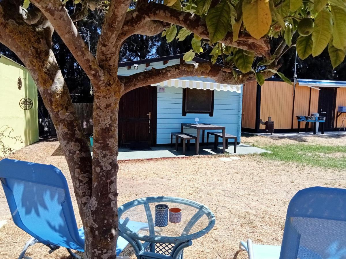 BLUE Acogedora cabaña con aparcamiento y jardín Chiclana de la Frontera Exterior foto