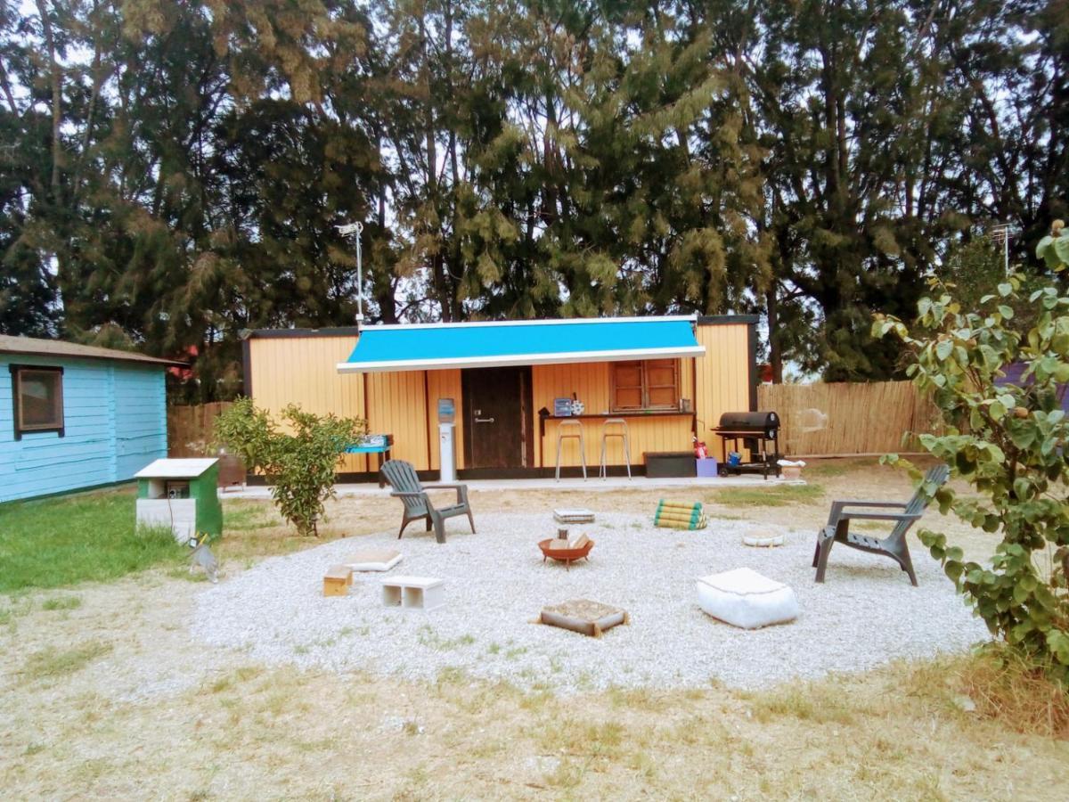 BLUE Acogedora cabaña con aparcamiento y jardín Chiclana de la Frontera Exterior foto